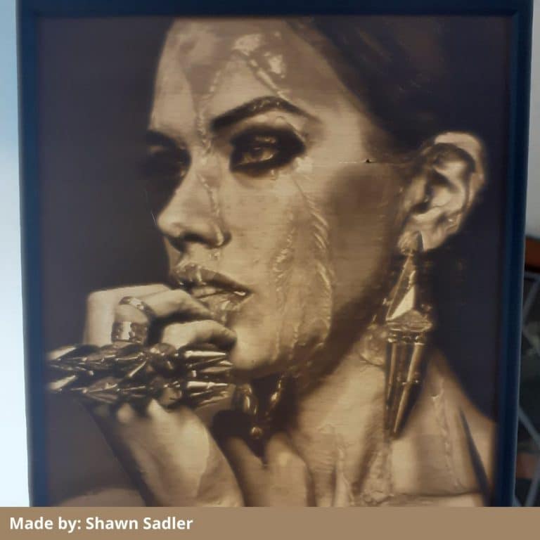 CCTREE grey filament lithophane