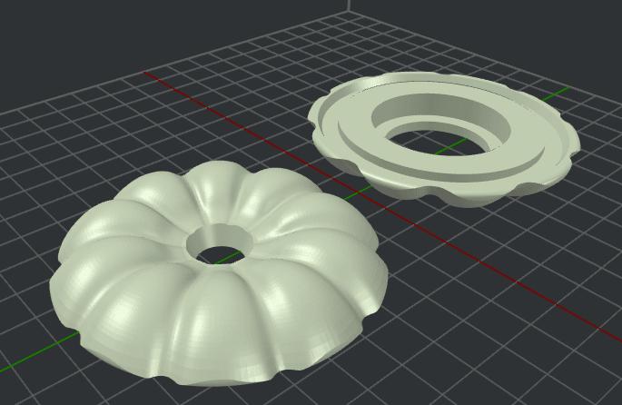 3D model view halloween lantern